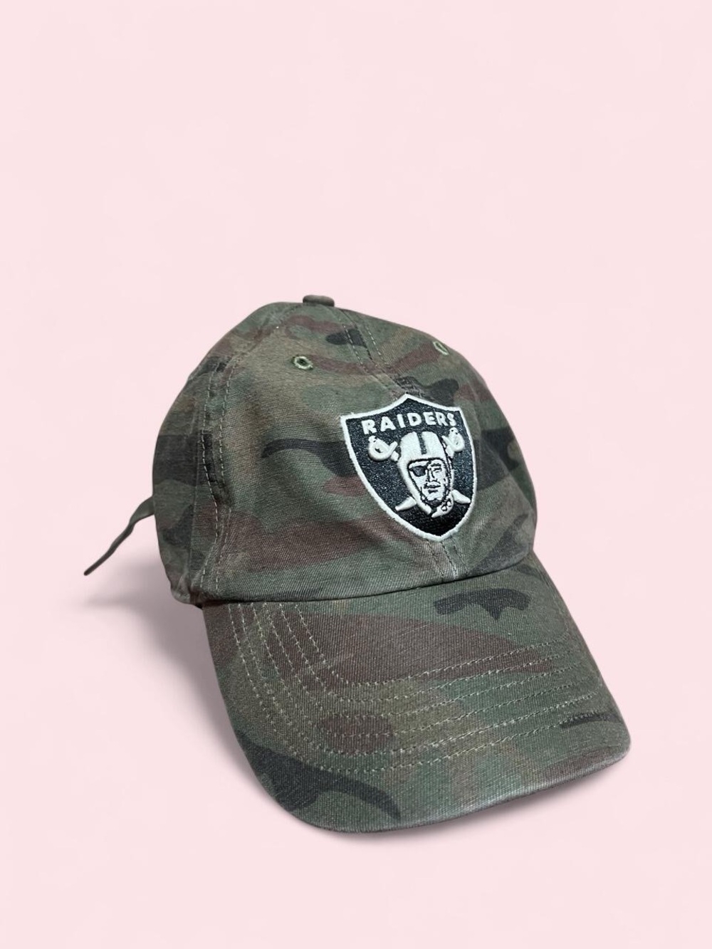 Camouflage Raiders Hat - Green & Brown
